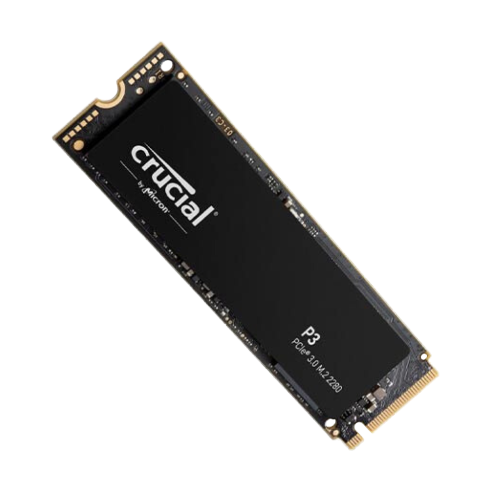 Crucial P3 500GB NVMe M.2 SSD