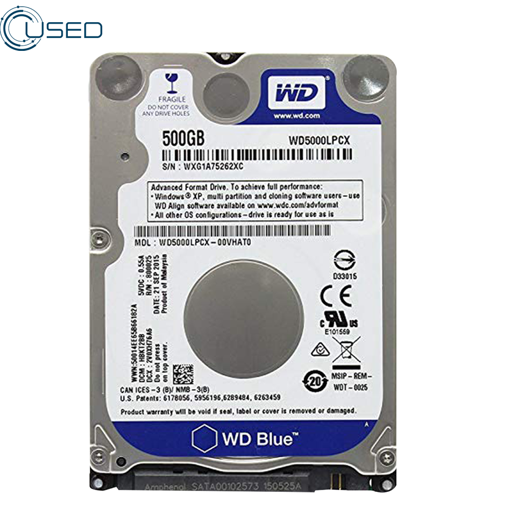 HDD Internal Laptop 2.5 Inch 500G (Original Used)