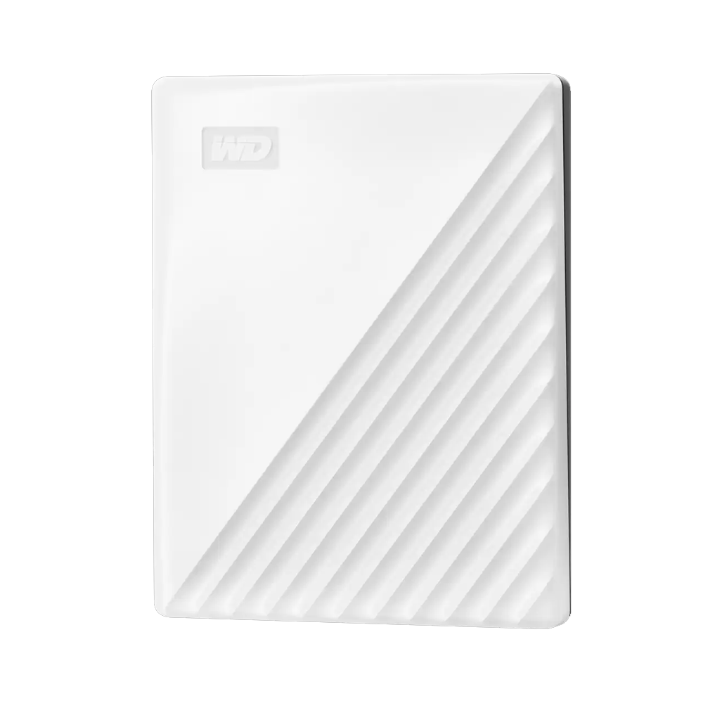 Western Digital My Passport 2T External HDD - White