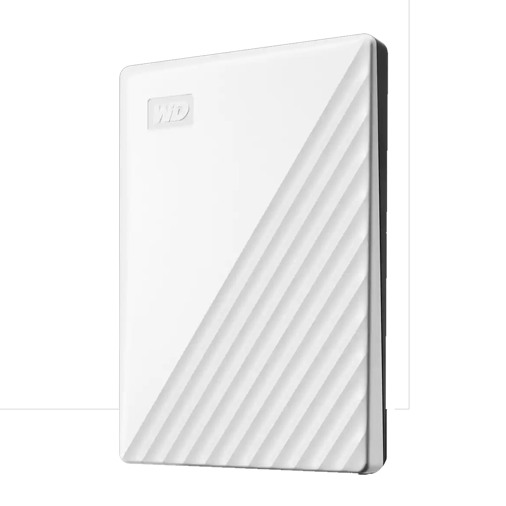 Western Digital My Passport 2T External HDD - White