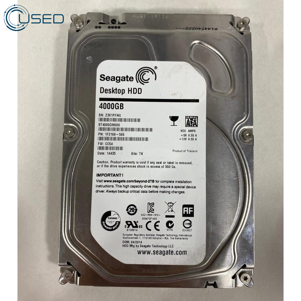 HDD Internal PC 3.5 Inch 4T (Original Used)