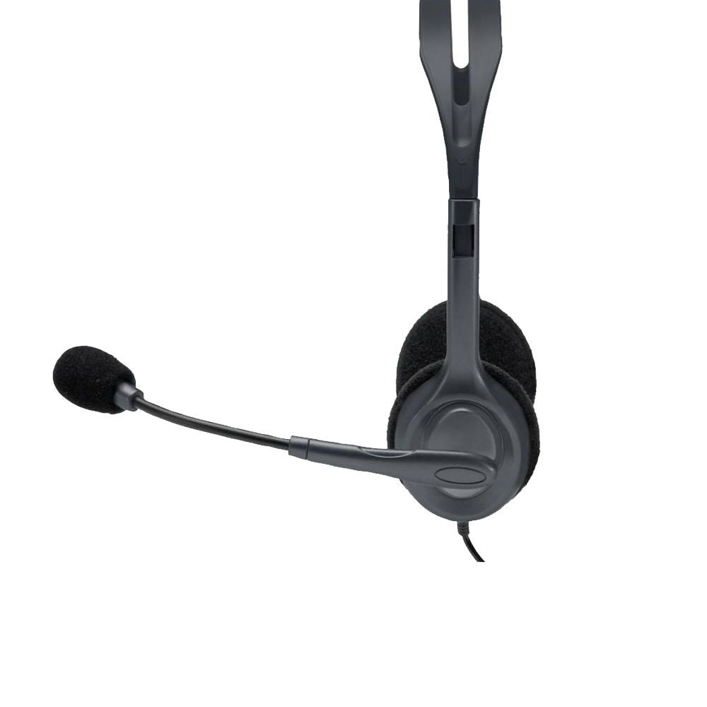 Headphone Wired Logitech H111 (One Socket)