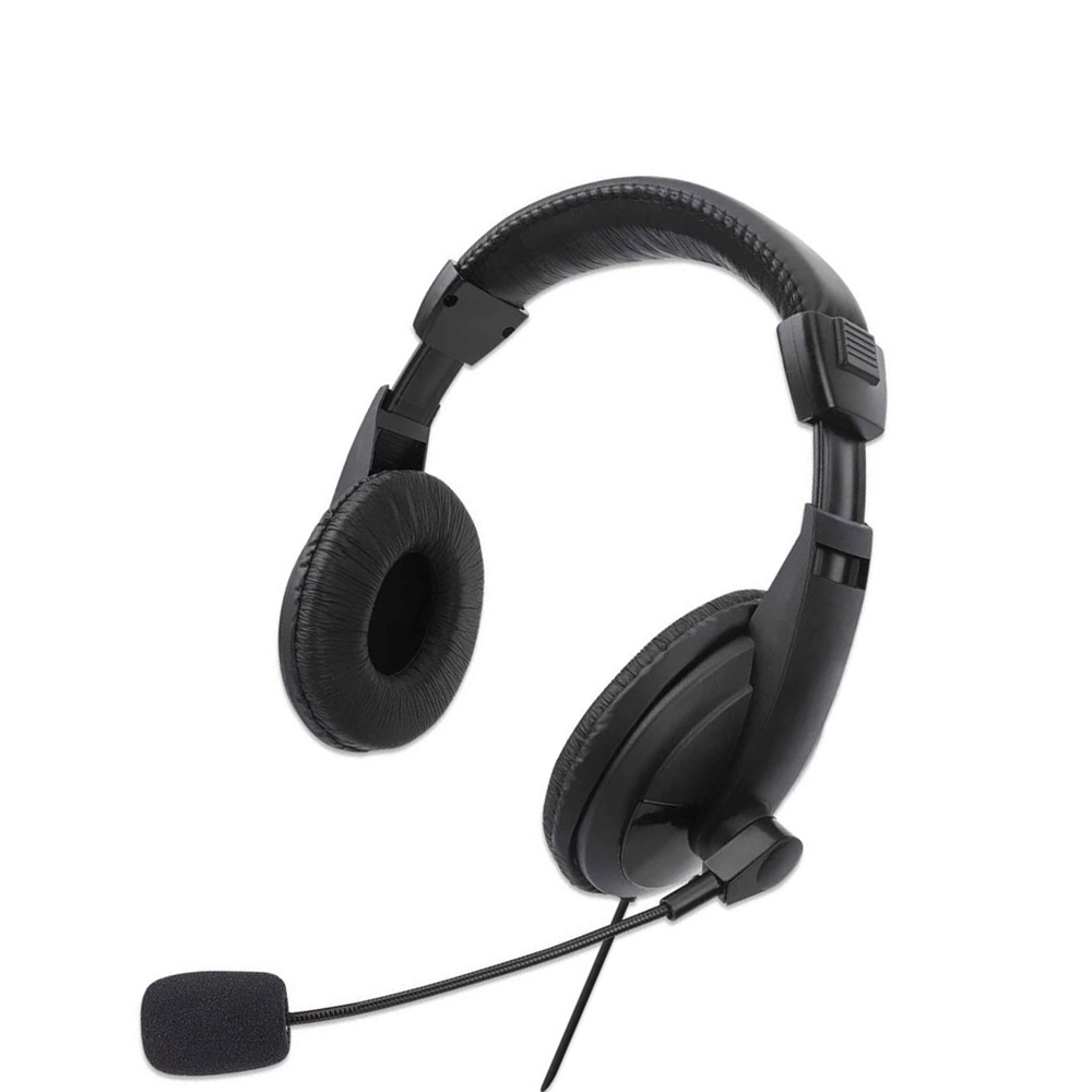 Manhattan HP357 Wired Headphone (USB 2.0)