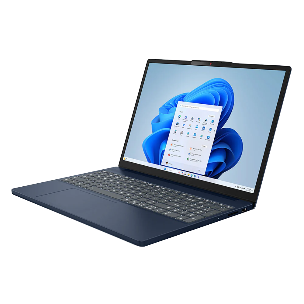 Lenovo IdeaPad Slim 3 15IRH10 Laptop (Intel Core i5/13420H - 16G DDR5 - 512G M.2 NVMe - Intel UHD Graphics - 15.3 Inch WUXGA IPS 60Hz - Lenovo T210 Bag - WL310 Silent Bluetooth Mouse - Win11) - Cosmic Blue