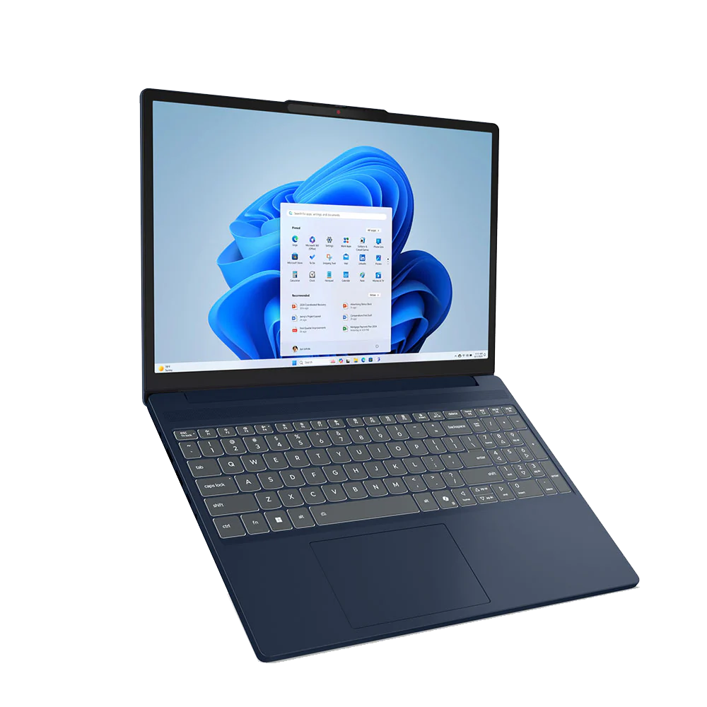 Lenovo IdeaPad Slim 3 15IRH10 Laptop (Intel Core i5/13420H - 16G DDR5 - 512G M.2 NVMe - Intel UHD Graphics - 15.3 Inch WUXGA IPS 60Hz - Lenovo T210 Bag - WL310 Silent Bluetooth Mouse) - Cosmic Blue