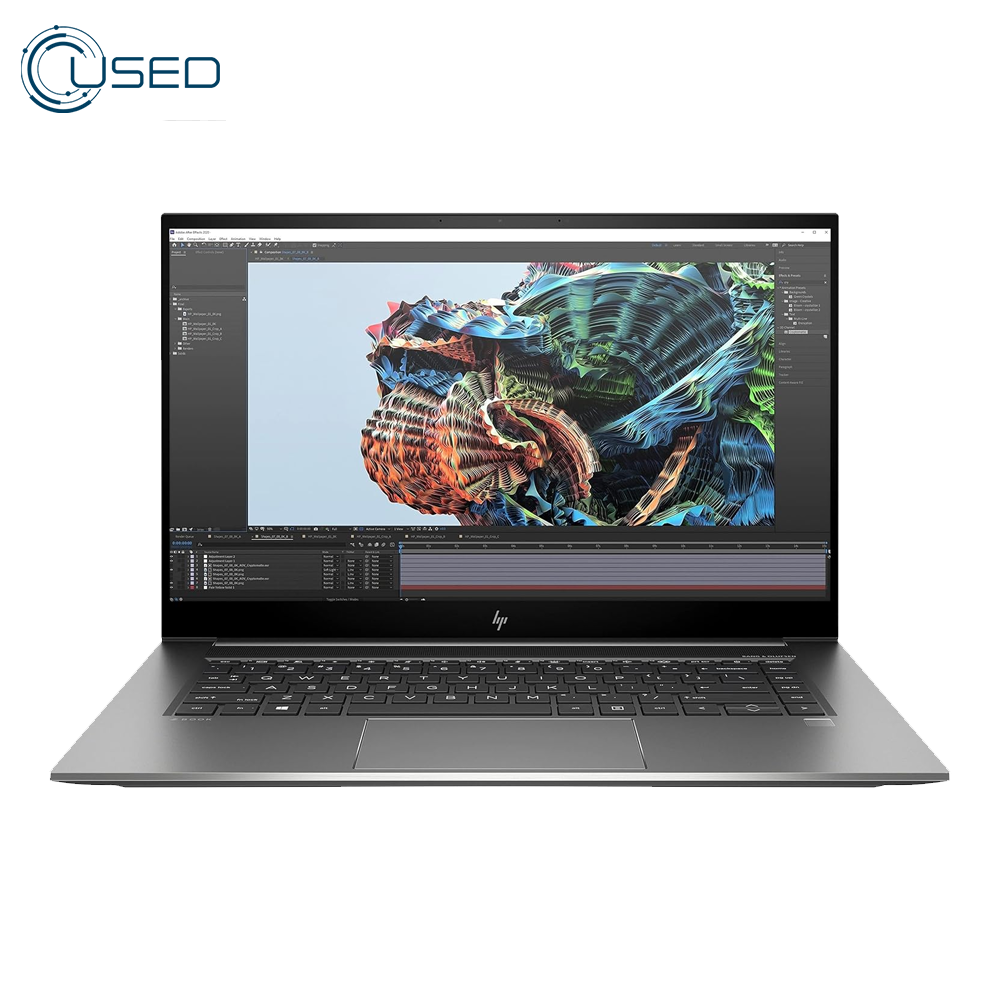HP ZBook Studio 15 G8 Mobile Workstation Laptop (Intel Core i7/11850H - 32GB DDR4 - 512GB M.2 - Nvidia RTX A2000 4GB - 15.6 Inch FHD - Cam) Original Used