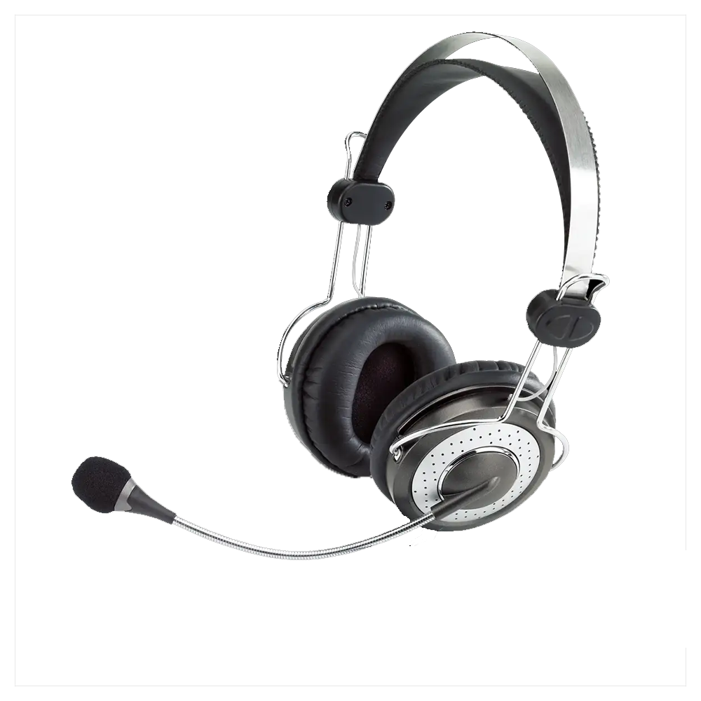Headphone Wired Genius HS-04SU (Two Socket)