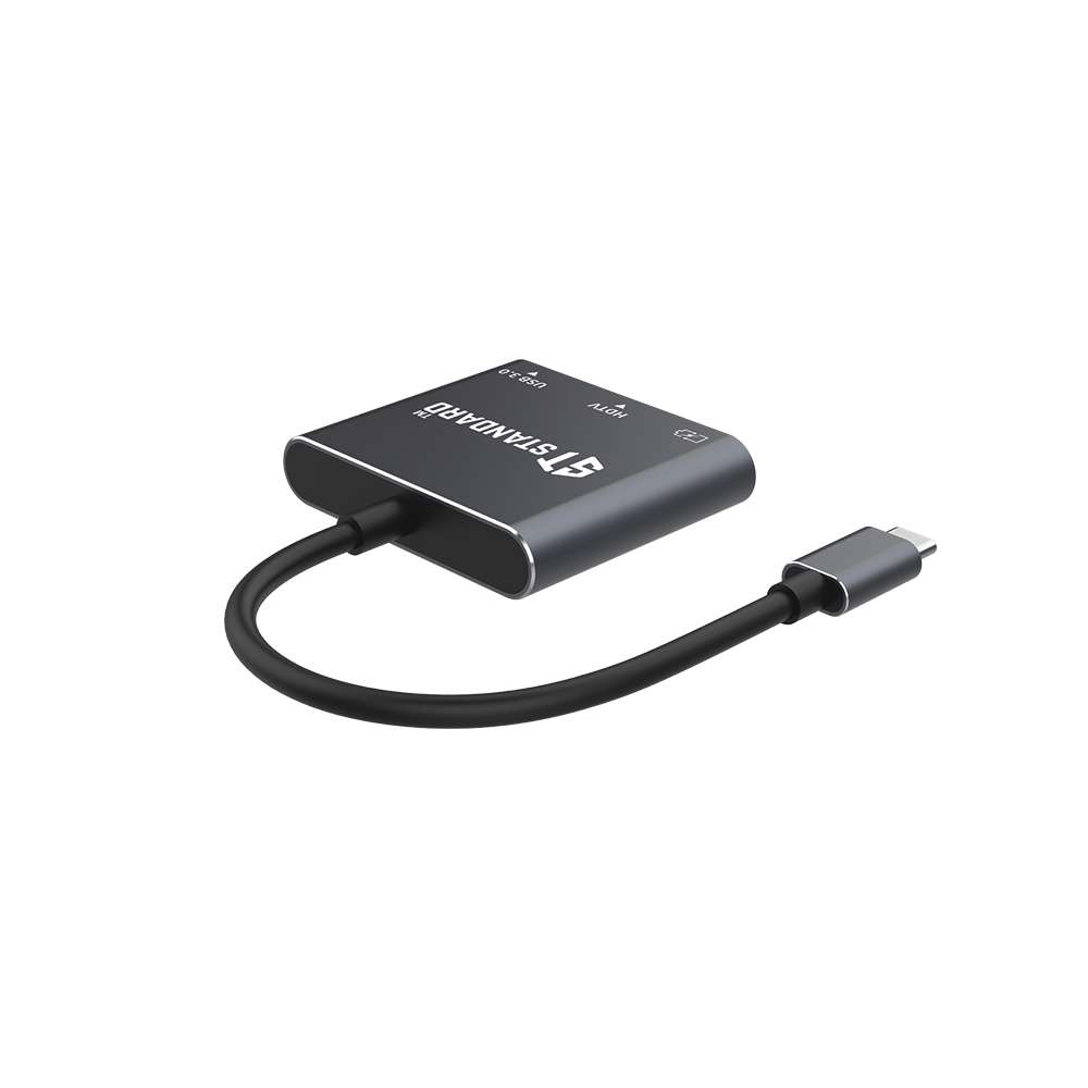 HUB Type-C To (HDMI - PD 100W - USB 3.0) Standard ST-9175