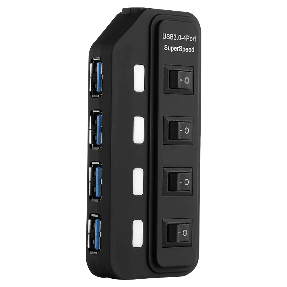 2B US318 4-Port USB 3.0 HUB + Switch