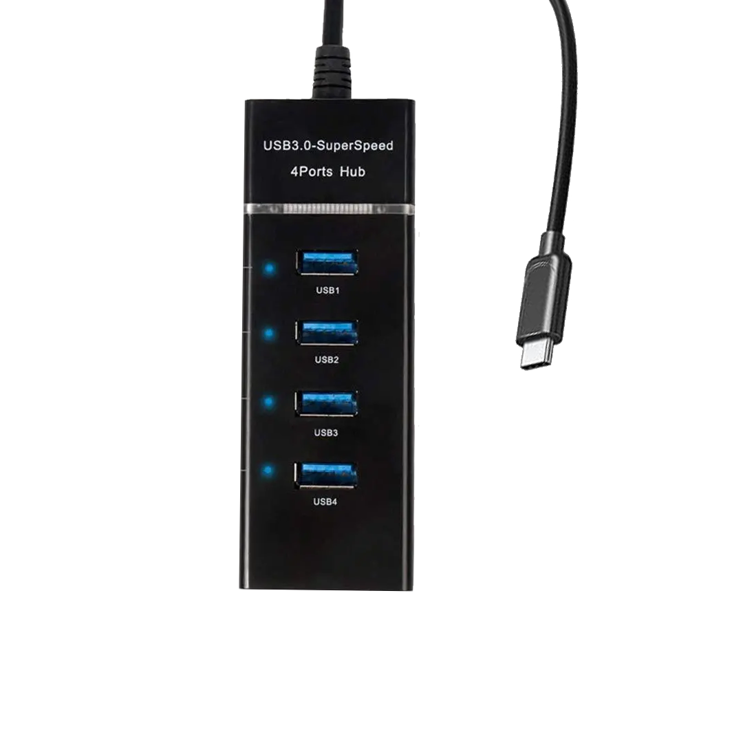 HUB USB 3.0 4-Port I-Rock 303 (Type-C)