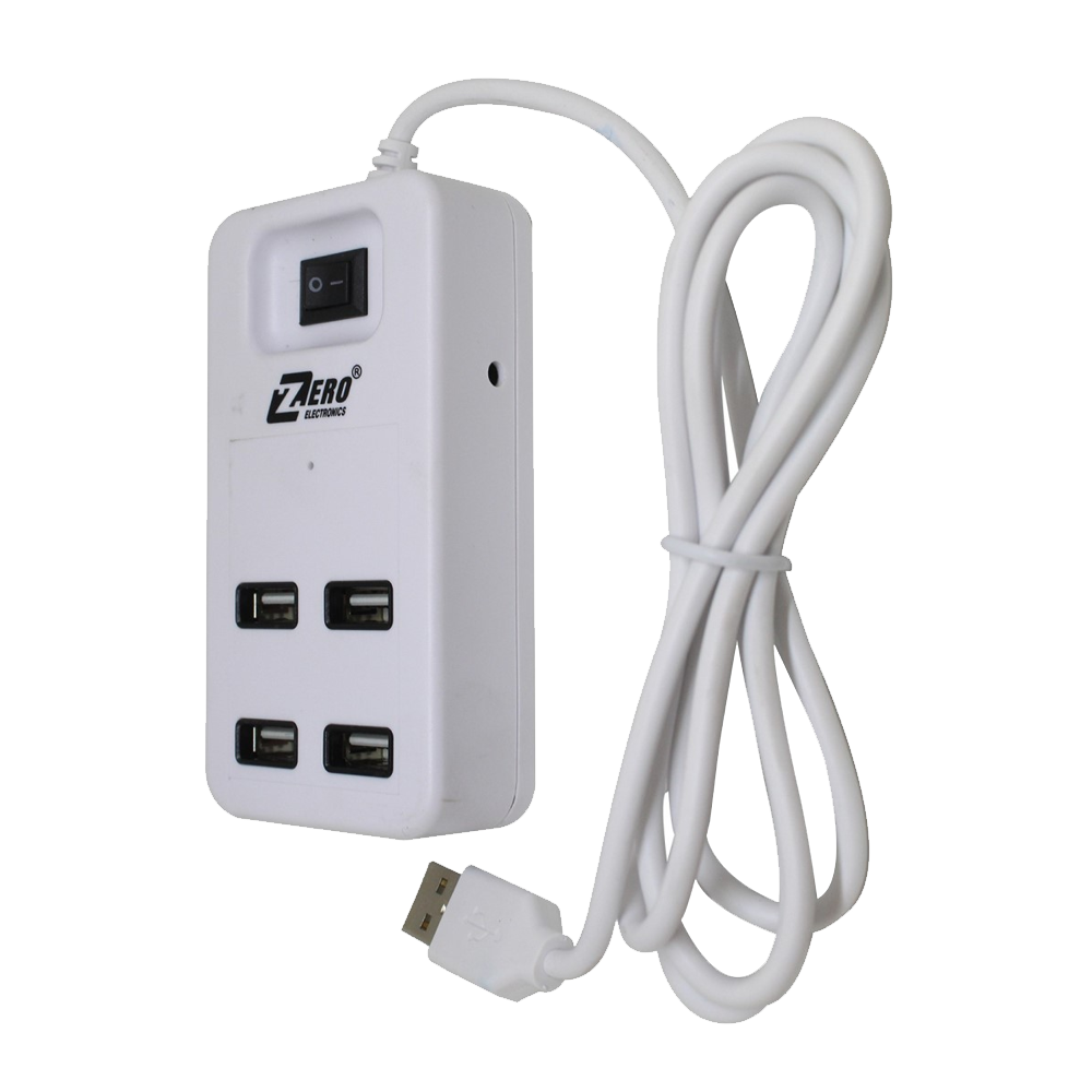 HUB USB 2.0 4 Port Zero ZR204