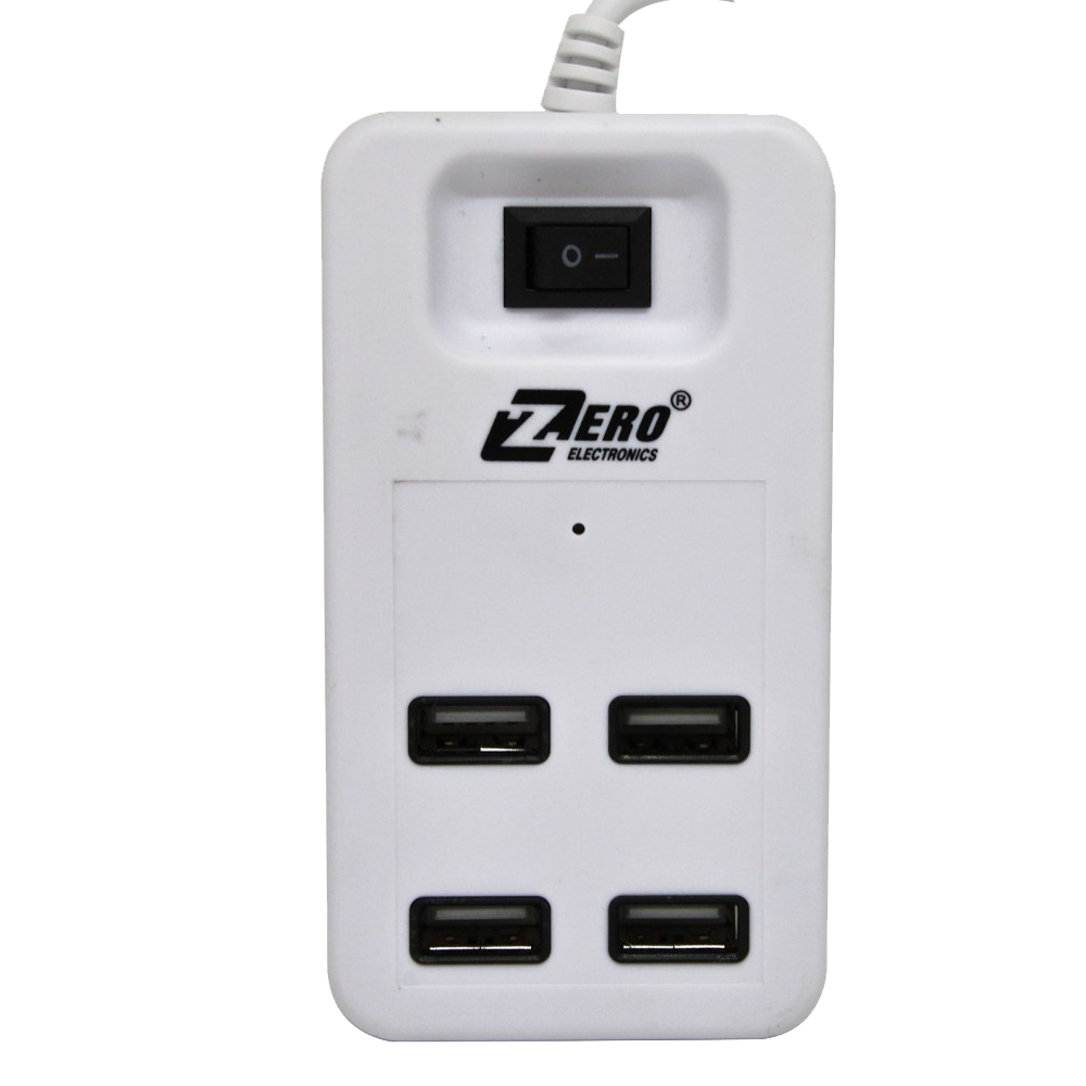 HUB USB 2.0 4 Port Zero ZR204