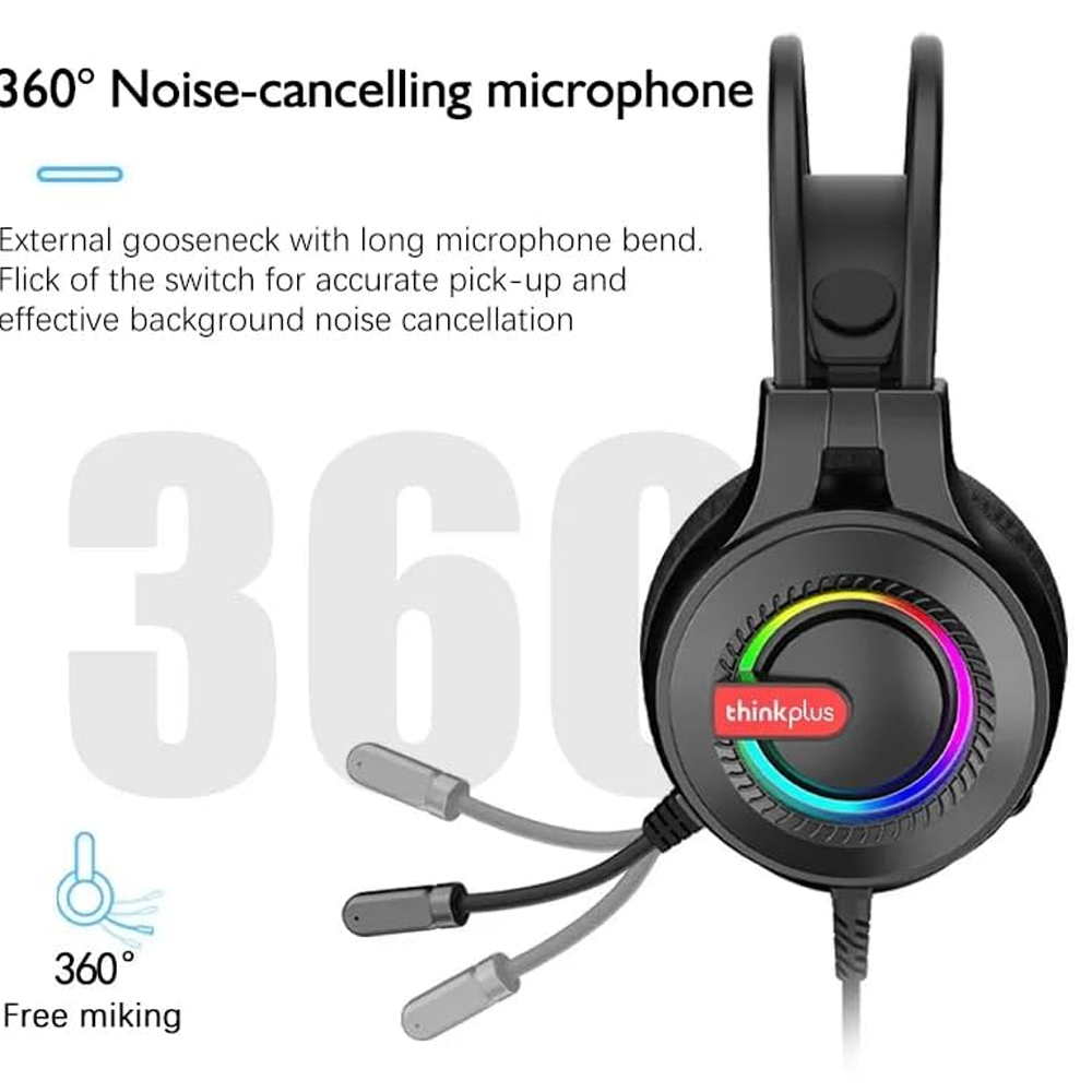 Headphone Wired Lenovo ThinkPlus G80-B (USB 7.1)
