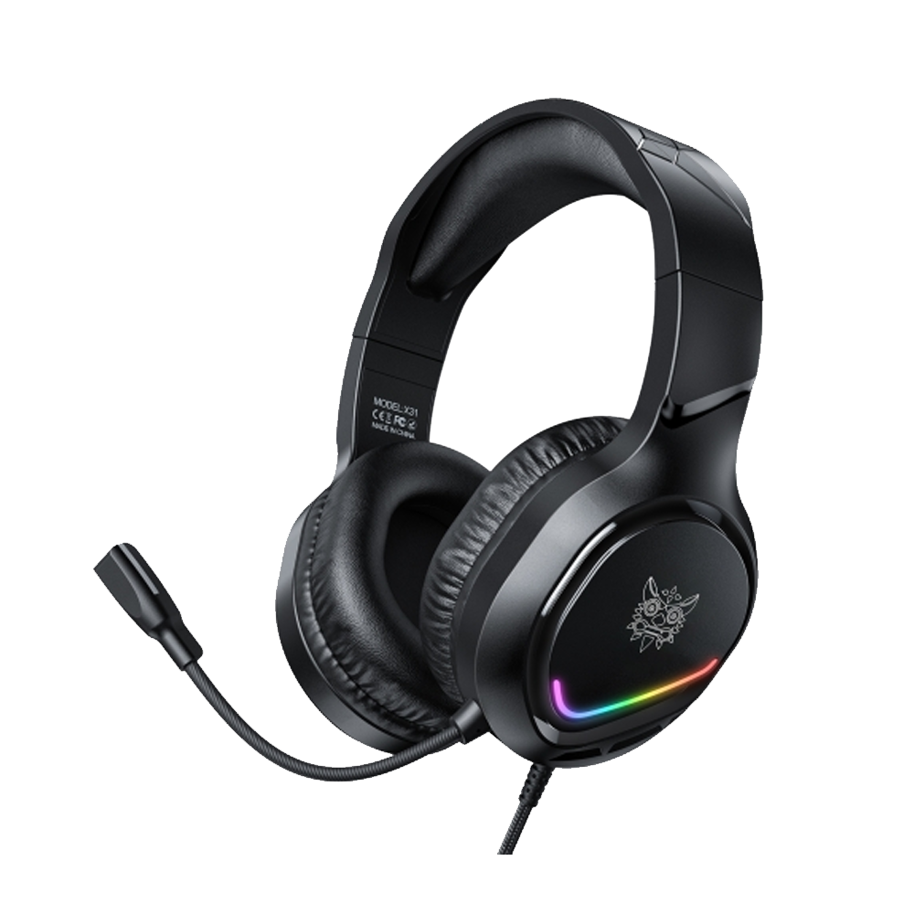 Headphone Wired Onikuma X31 (One Socket With Convert + USB)