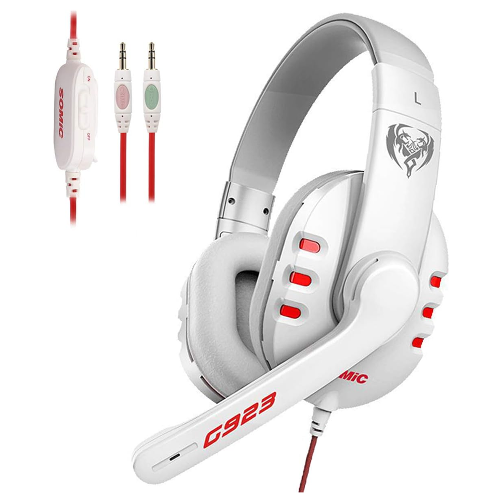 Headphone Wired Somic G923 (Two Socket 3.5mm With Convert)