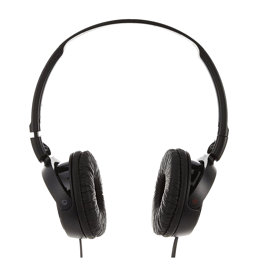 Headphone Wired Sony MDR-ZX110AP (One Socket) - Black
