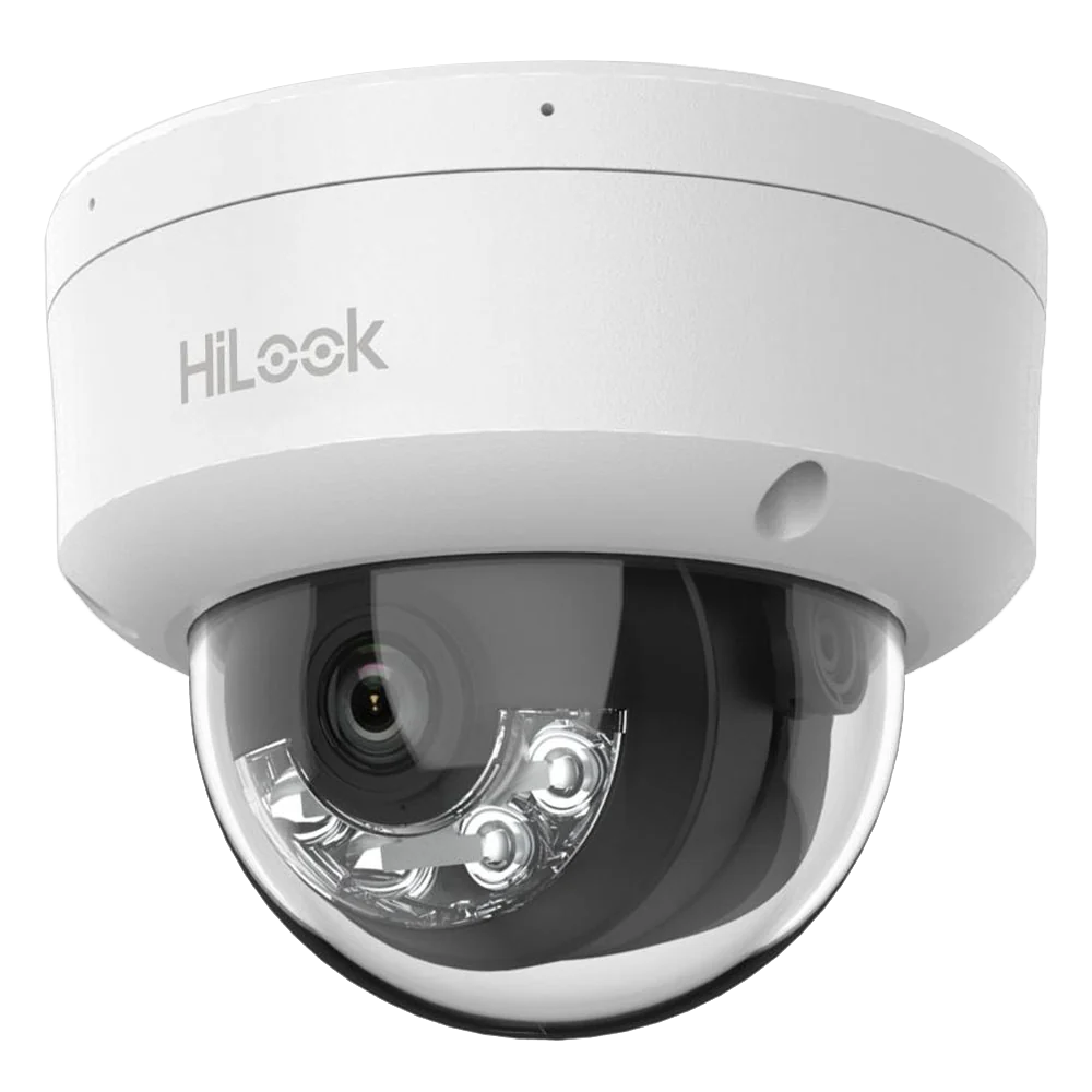 HiLook IPC-D140HA-LU 4MP 2.8mm Indoor Security Camera (Hybrid Light - Mic)
