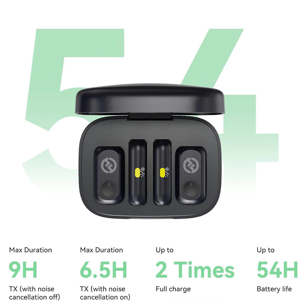 Hollyland Lark A1 Wireless Lavalir Microphone Combo - Space Gray