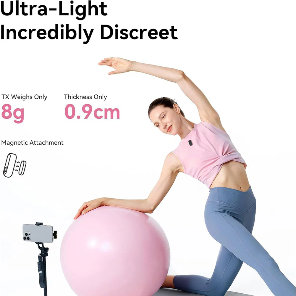 Hollyland Lark A1 Wireless Lavalir Microphone Combo - Space Gray