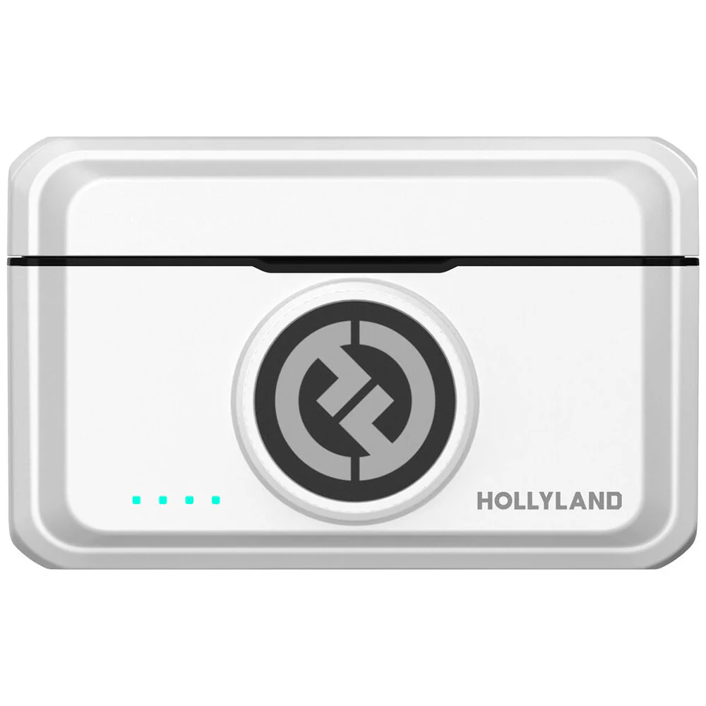 Hollyland Lark M2 Wireless Lavalir Microphone Combo - Ivory White