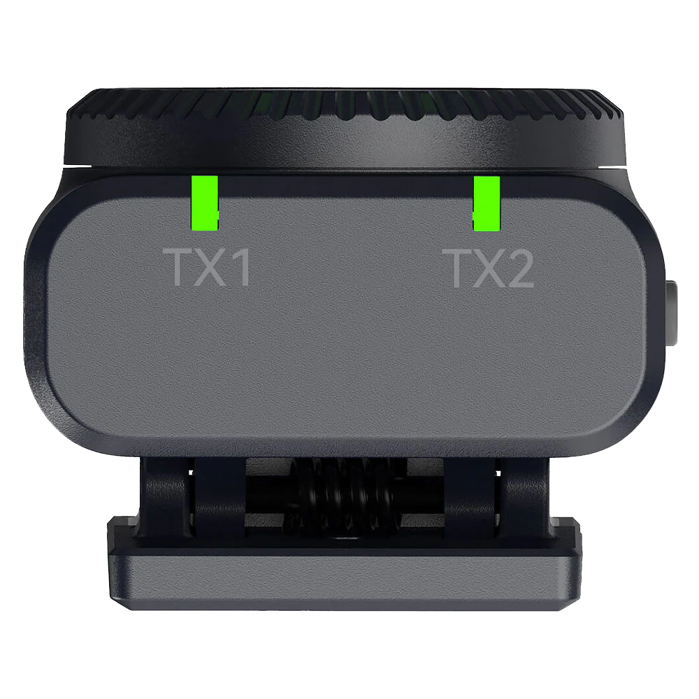Hollyland Lark M2 Combo (Type-C + Lightning) Wireless Lavalier Microphone System - Shine Charcoal