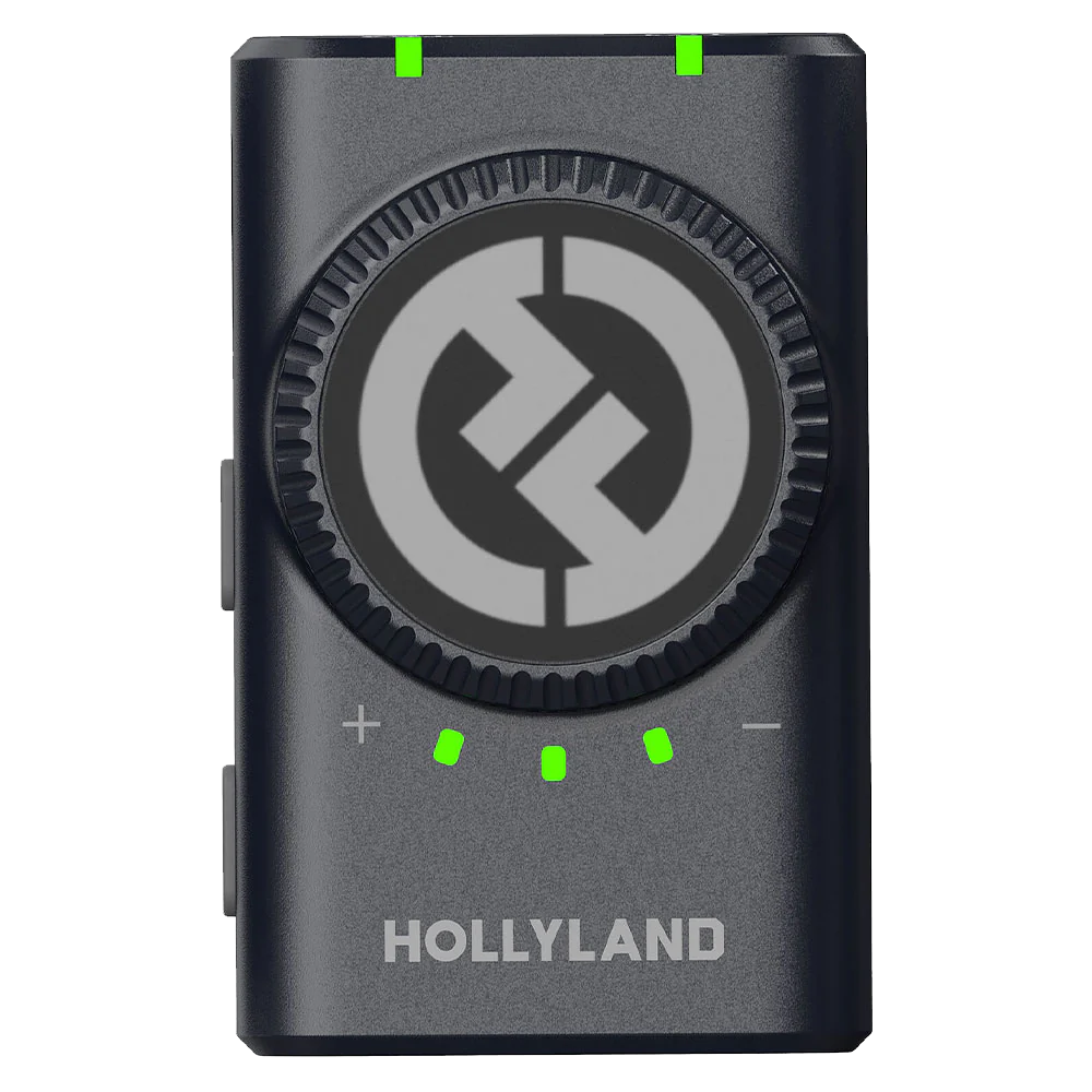 Hollyland Lark M2 Combo (Type-C + Lightning) Wireless Lavalier Microphone System - Shine Charcoal