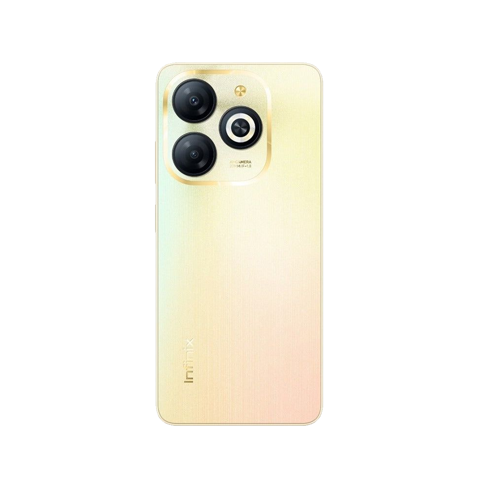 Infinix Smart 8 Mobile Phone (2+2G Ram - 64G Rom) - Shiny Gold
