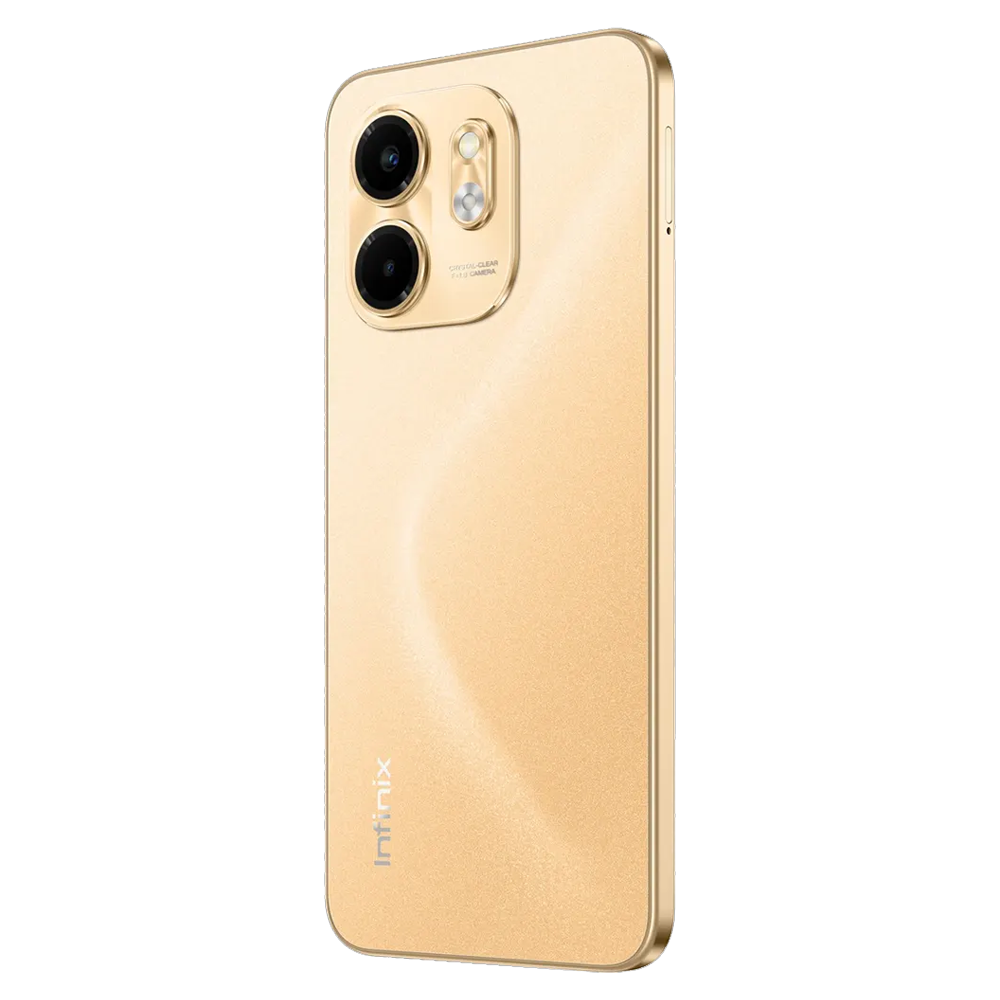 Infinix Smart 9 Mobile Phone (4+4G Ram - 128G Rom) - Gold