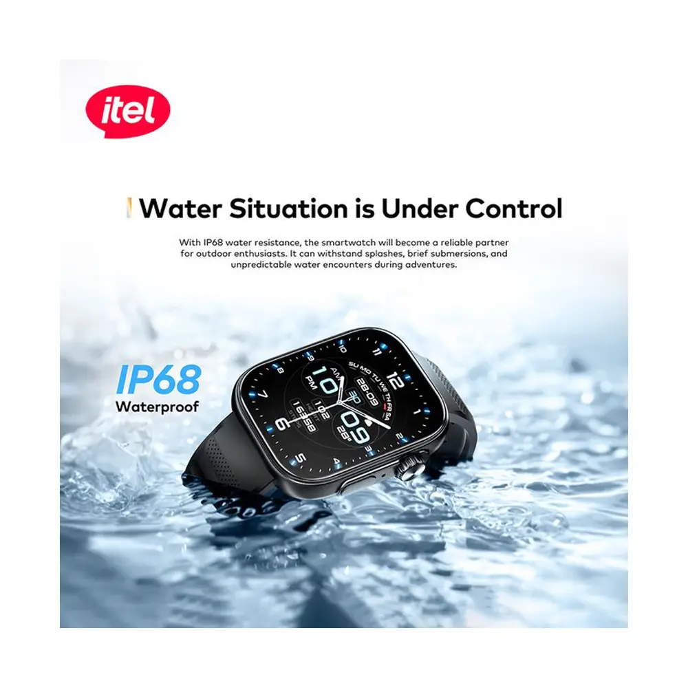 Itel ISW-O23 Storm Ultra Smart Watch - Black