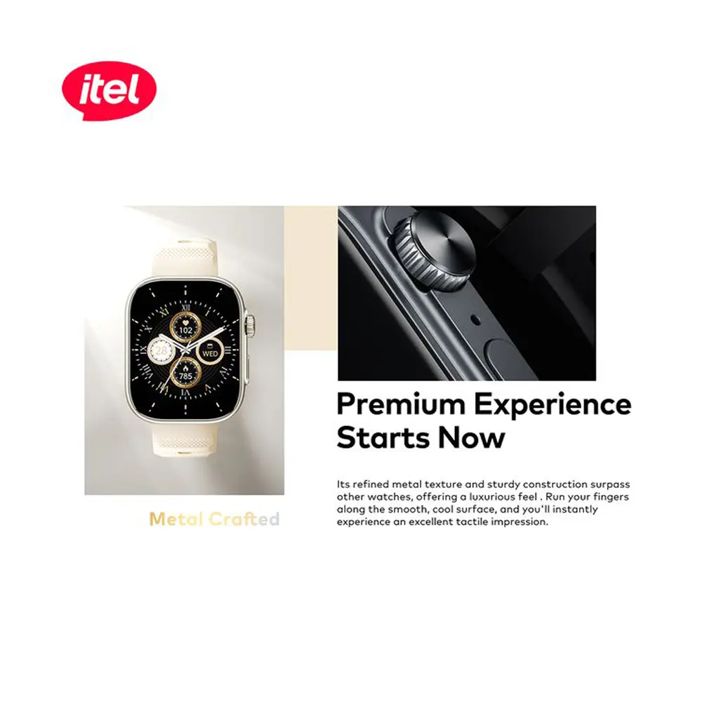 Itel ISW-O23 Storm Ultra Smart Watch - Black