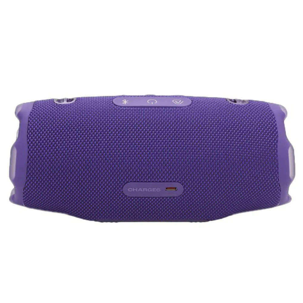 JBL Charge 6 Waterproof Portable Bluetooth Speaker - Purple