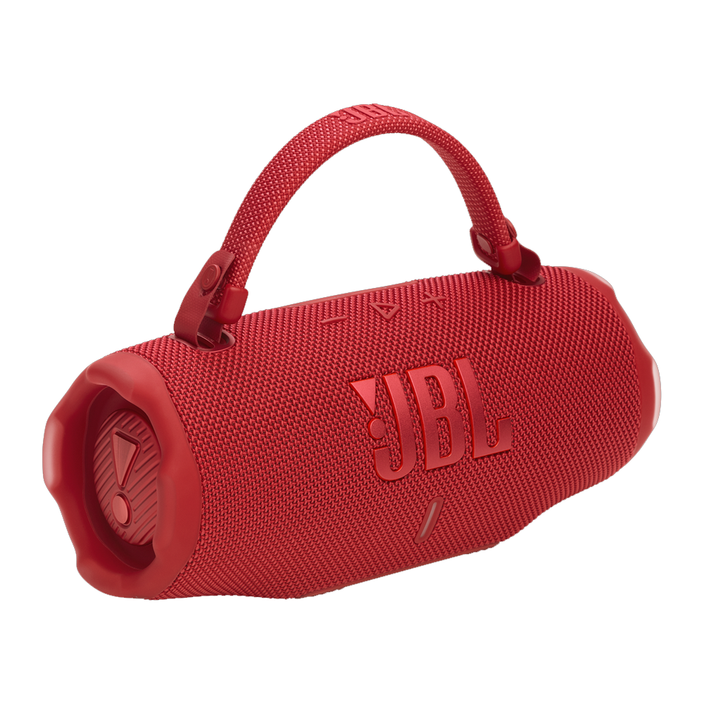 JBL Charge 6 Waterproof Portable Bluetooth Speaker - Red