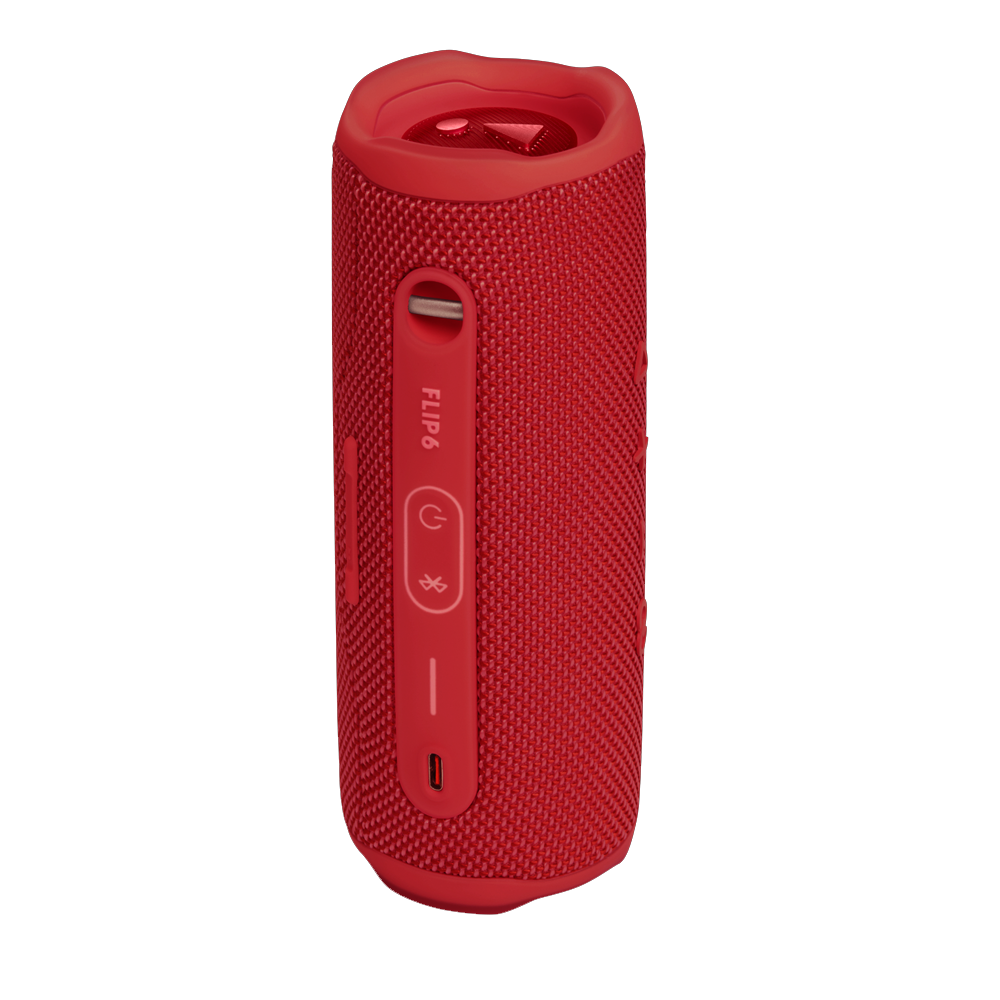 JBL Flip 6 Portable Waterproof Bluetooth Speaker – Red