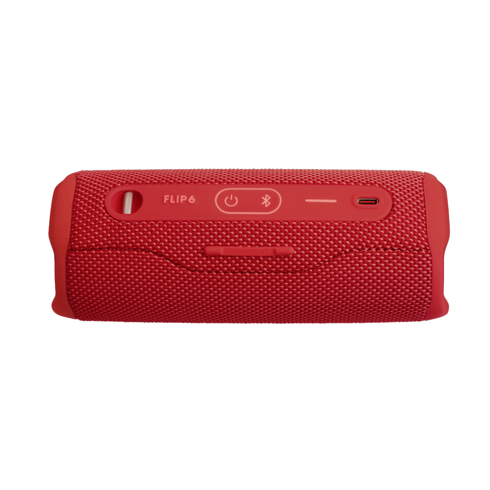 JBL Flip 6 Portable Waterproof Bluetooth Speaker – Red