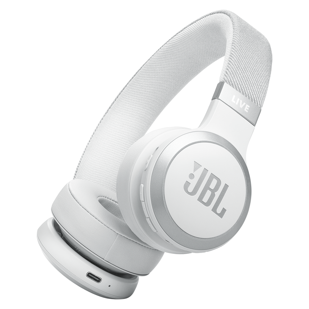 JBL Live 670NC Bluetooth Headphone - White