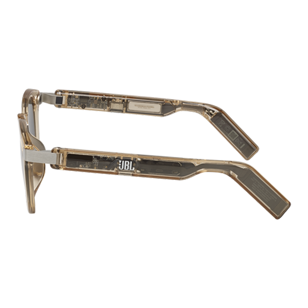 JBL Soundgear Frames Round Audio Glasses - Amber