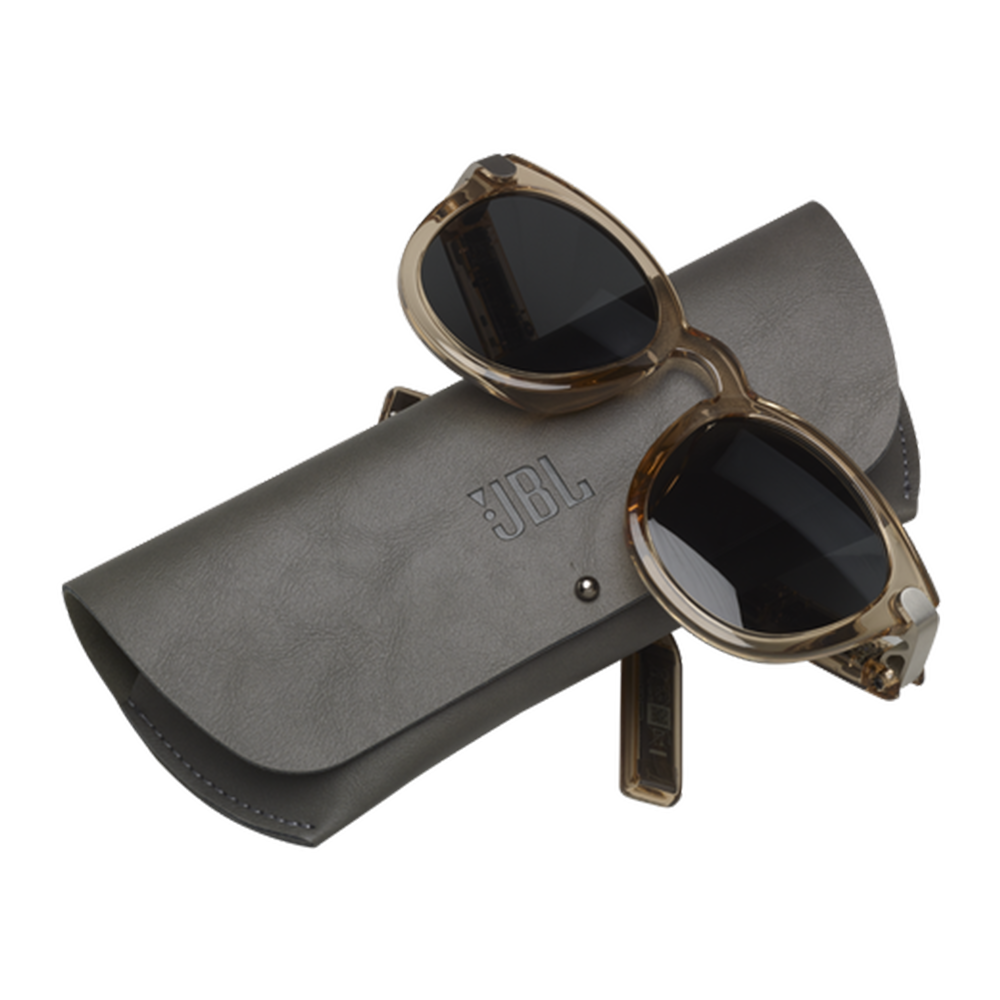 JBL Soundgear Frames Round Audio Glasses - Amber