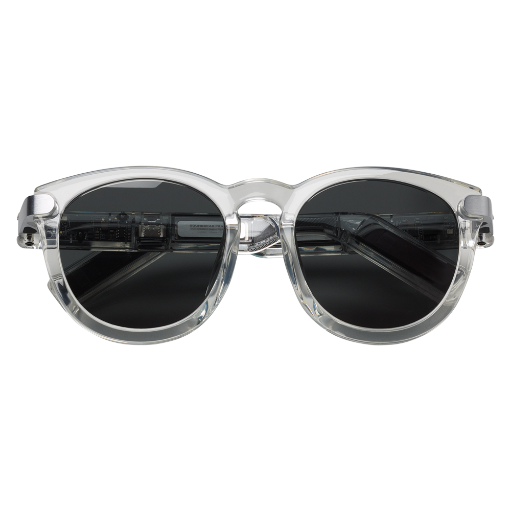 JBL Soundgear Frames Round Audio Glasses - Onyx