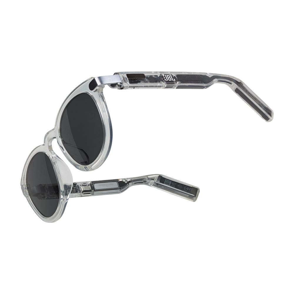 JBL Soundgear Frames Round Audio Glasses - Onyx