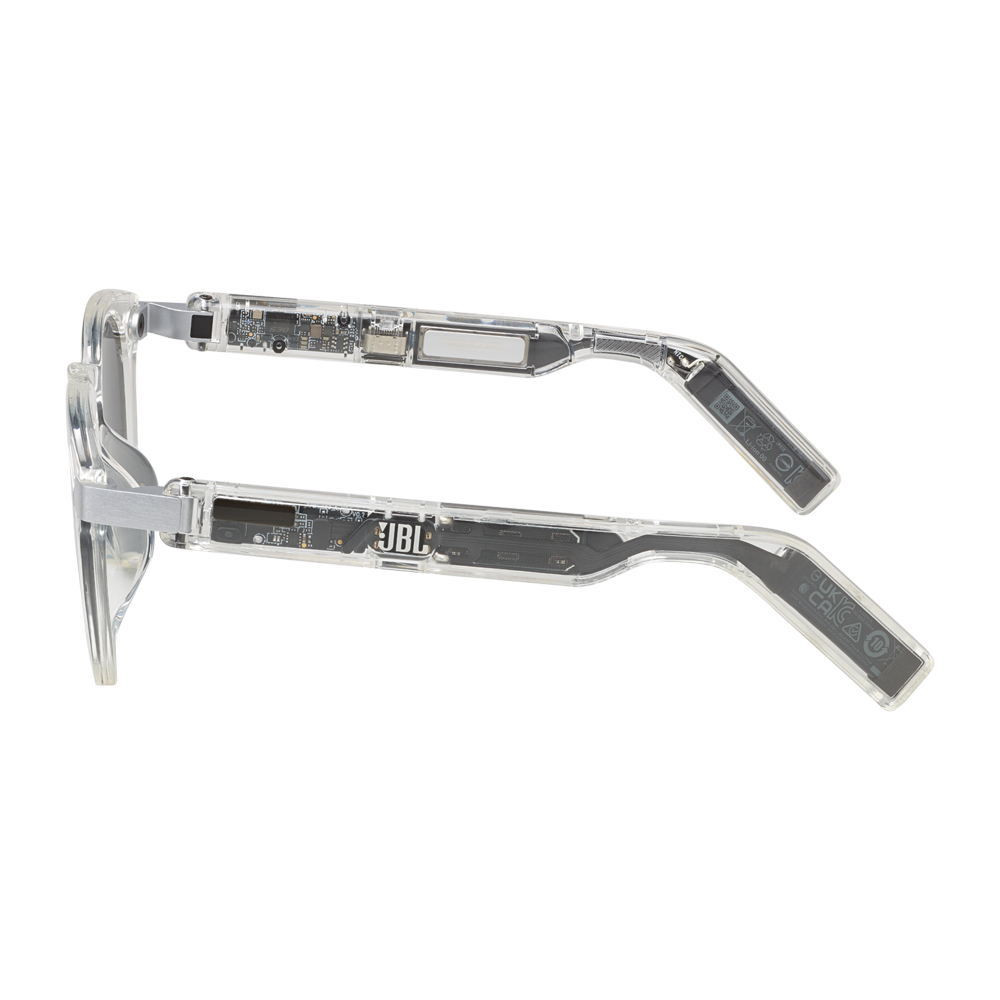 JBL Soundgear Frames Round Audio Glasses - Onyx