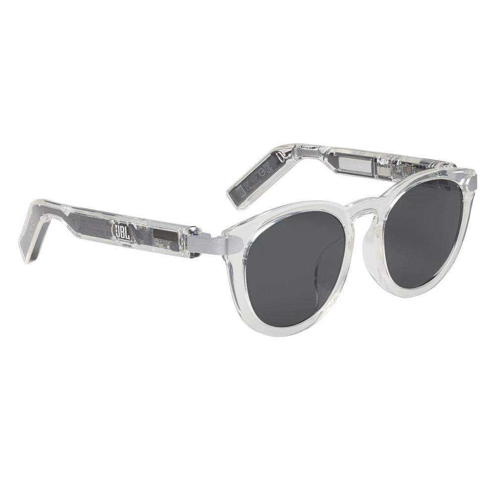 JBL Soundgear Frames Round Audio Glasses - Onyx