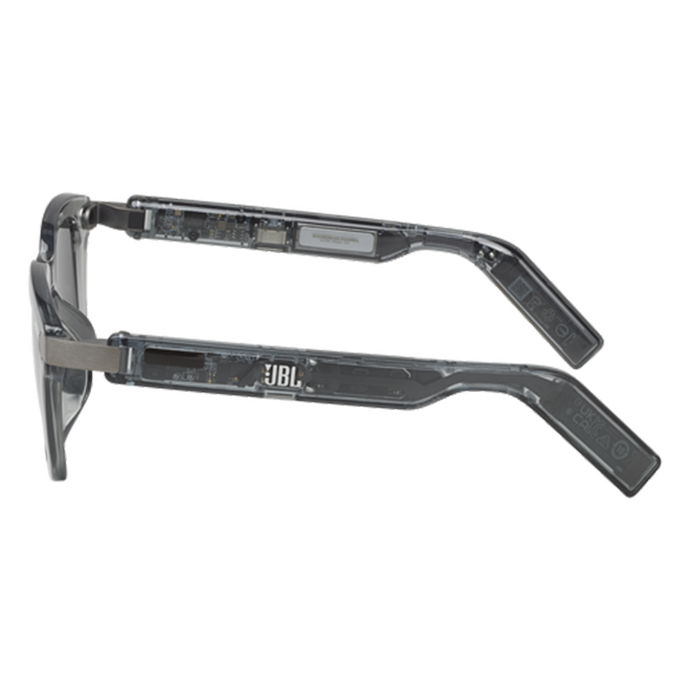 JBL Soundgear Frames Square Audio Glasses - Onyx
