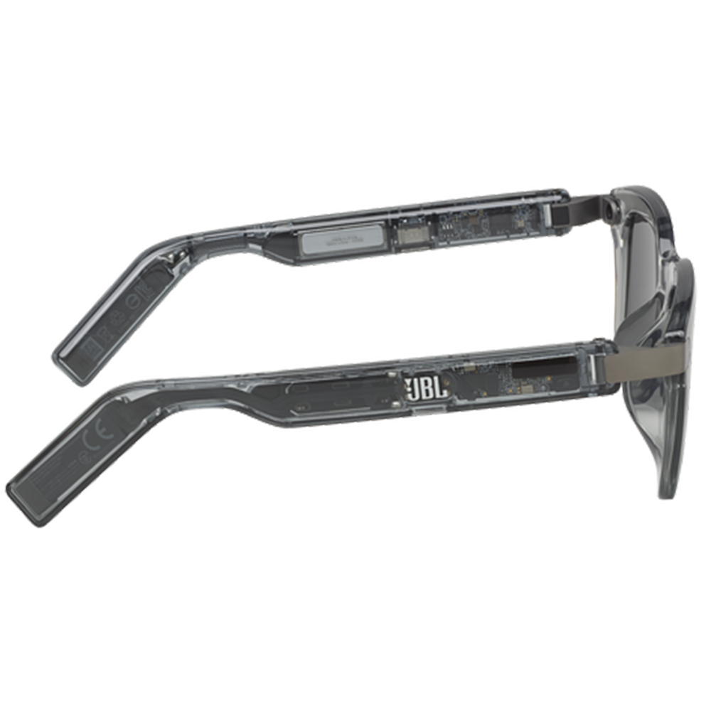 JBL Soundgear Frames Square Audio Glasses - Onyx