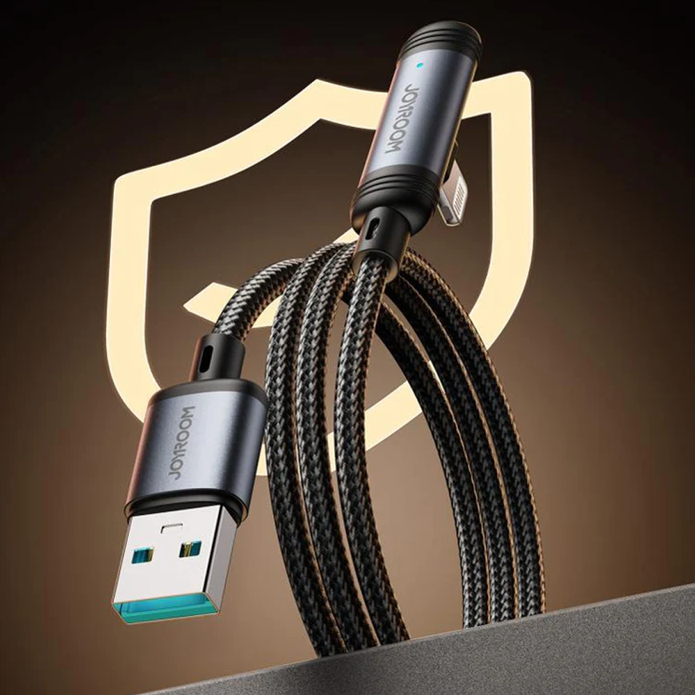 Joyroom S-A56 USB to Lightning Fast Charging Data Cable 1.2m - Black