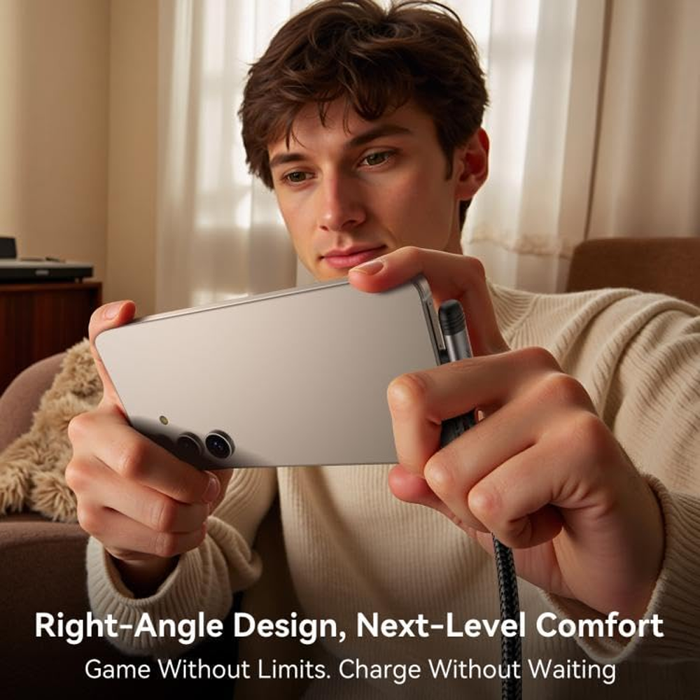 Joyroom S-A56 Type-C to Lightning 30W Fast Charging Data Cable 1.2m - Black