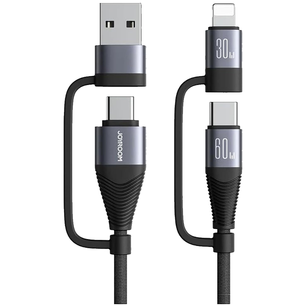 Joyroom S-A37 Multi Function Series 4-in-1 Fast Charging Data Cable 1.20m