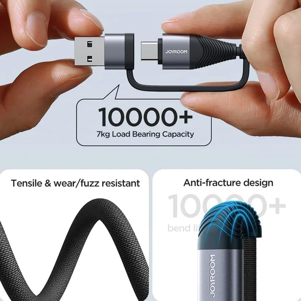 Joyroom S-A37 Multi Function Series 4-in-1 Fast Charging Data Cable 1.20m