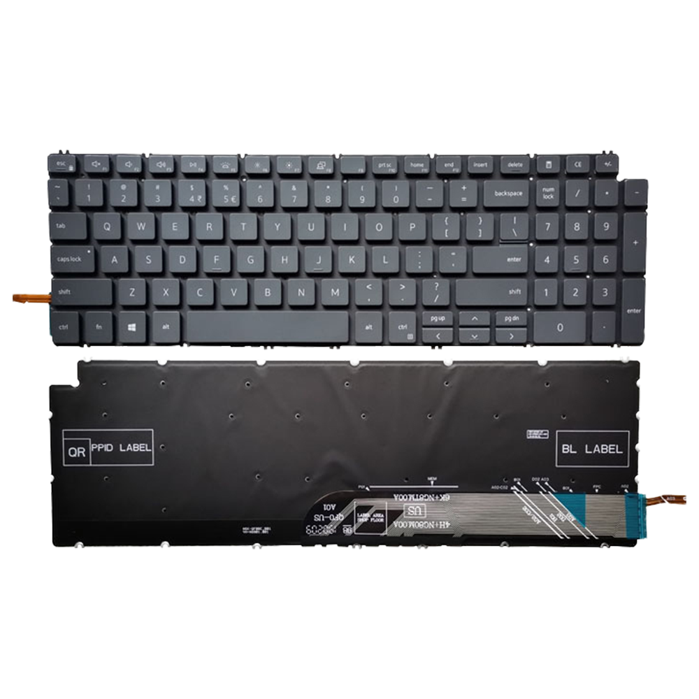 Keyboard Laptop Dell Inspiron Full (3501/3502/3505/3510/5584/5593/5594/5598/7590/7591/7791)