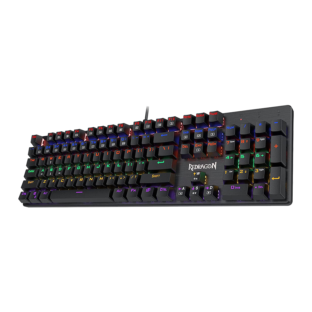 Redragon Valheim Elite K608E Blue Switch Wired Mechanical Gaming Keyboard