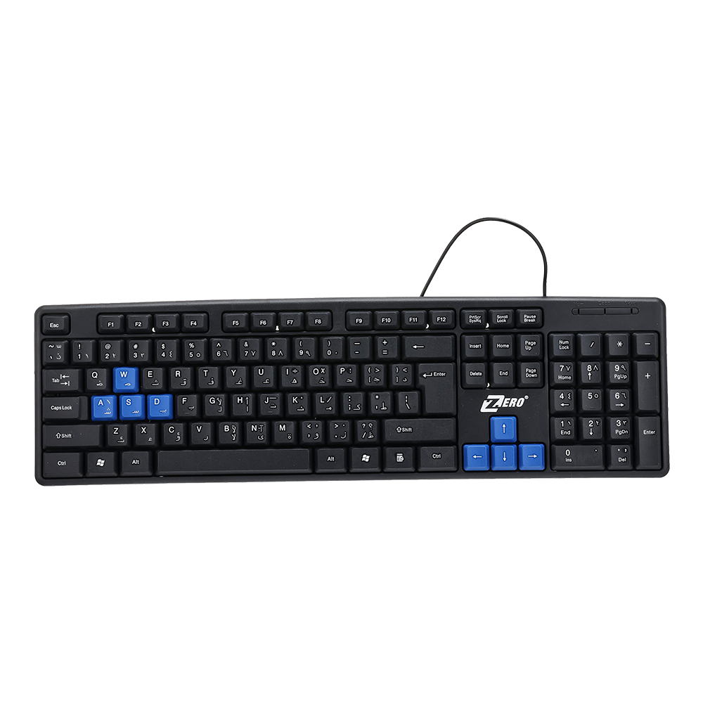 Zero ZR-200 Wired Normal Keyboard